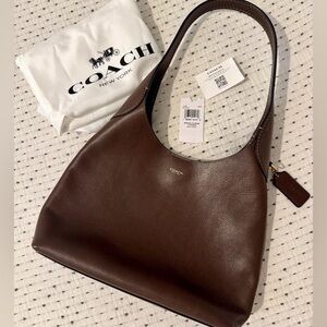 Coach Dark Brown Leather Satchel🦄🦄